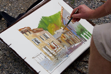 En Plein Air Painting Monjay near LÉpine PRICES SUBJECT TO CHANGE