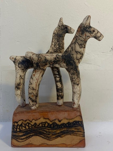 Lynne Bechervaise - At Home In Country 20 x 16 x 5cm Ceramic $925