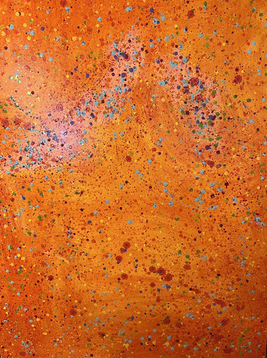 Chris Ellis. Orange Desert (More works on display in Mansfield)