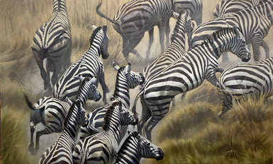 Tony Pridham -Crossing the Mara (Extra Images have different prices and sizes)
