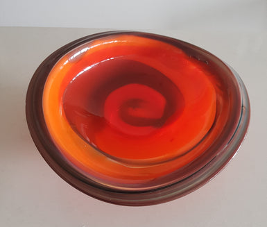 JM1113 Footed Bowl Red Large
