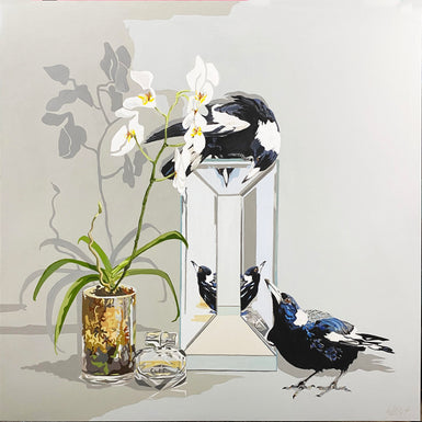 WENDI LEIGH - Mirror Magpies  (Extra Images shown are different sizes and prices)