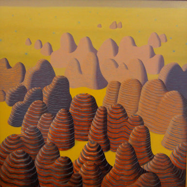 Anne Marie Graham - Bungle Bungles with Dry Yellow Grass 2002