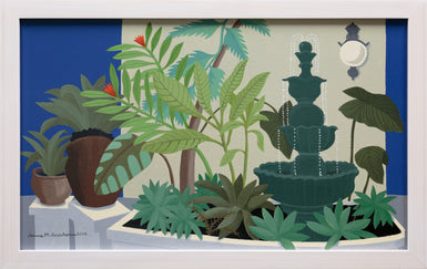 Anne Marie Graham - Fountain with Foliage 2014
