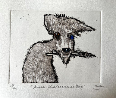 Greg Hyde - Muse, Shakespeare’s Dog 45/100 WAS $350.00 NOW $210.00