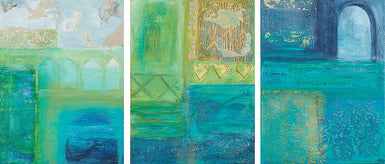 Karen Hopkins - Layers of memory (Trptych)