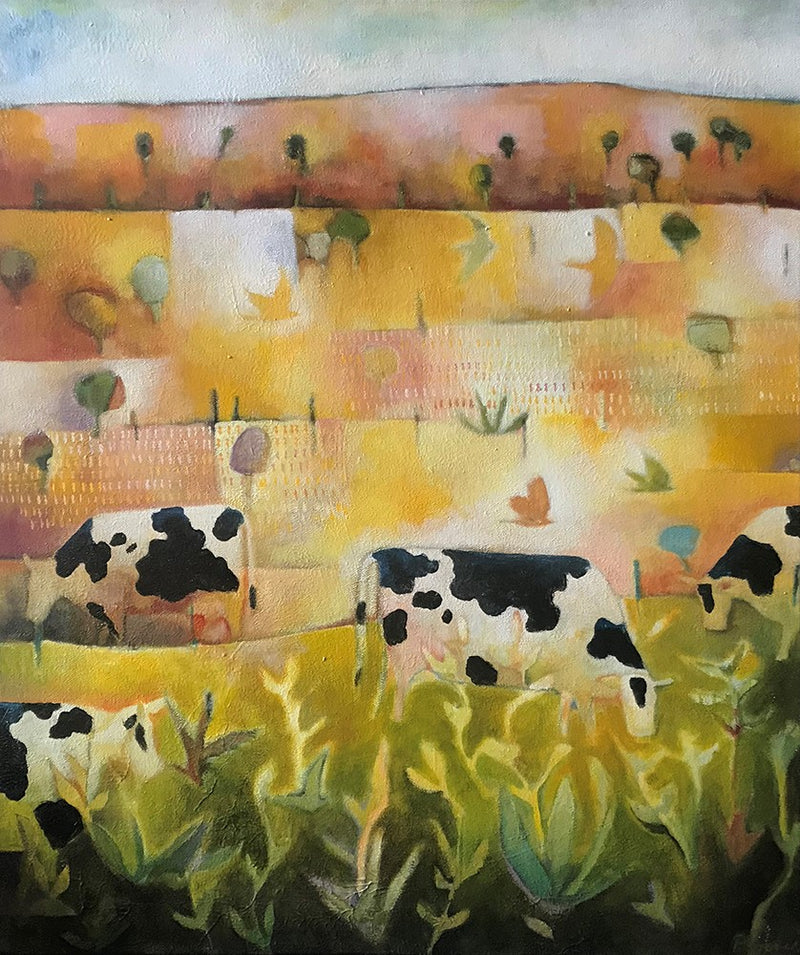 Pete Groves - Landscape with Cows