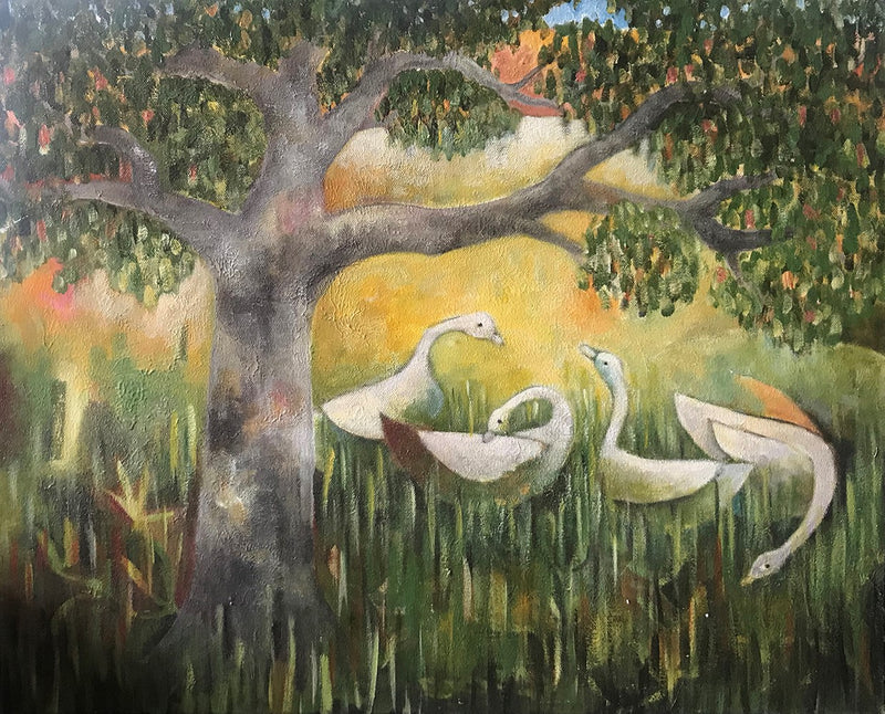 Pete Groves - Tree with Geese