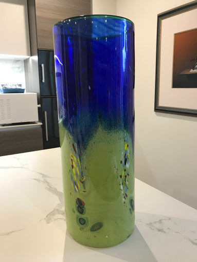 Rain Forest Series - RF4 Extra Tall Cylinder Vase - WAS $1,500.00  NOW $990.00